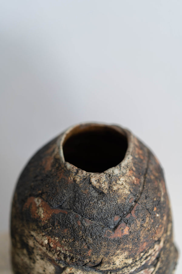 Raku Ceramic Vase