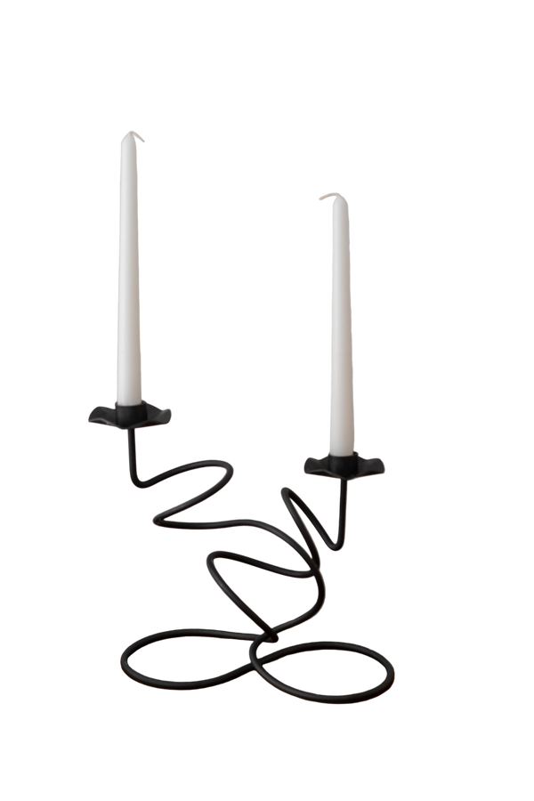Squiggle Candelabra