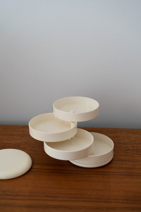 Cream Interdesign Swivel Organizer