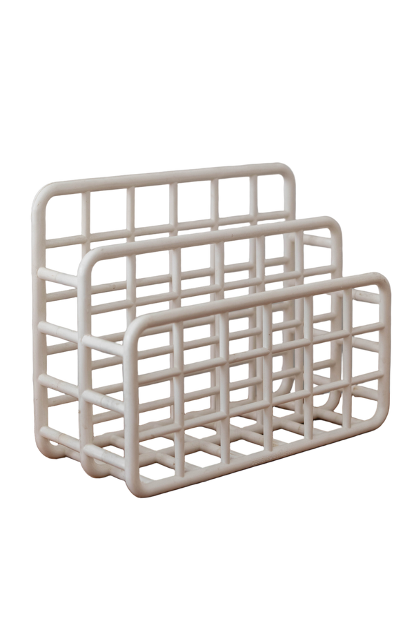 White Yaffa Organizer