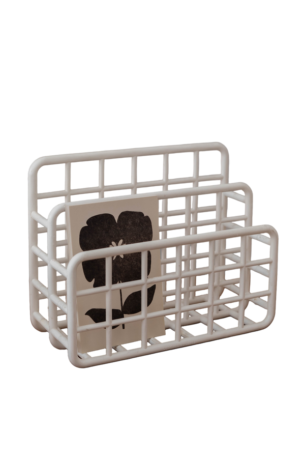 White Yaffa Organizer