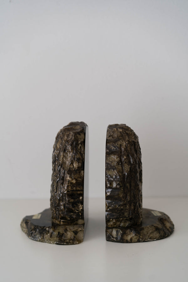 Italian Alabaster Bookends