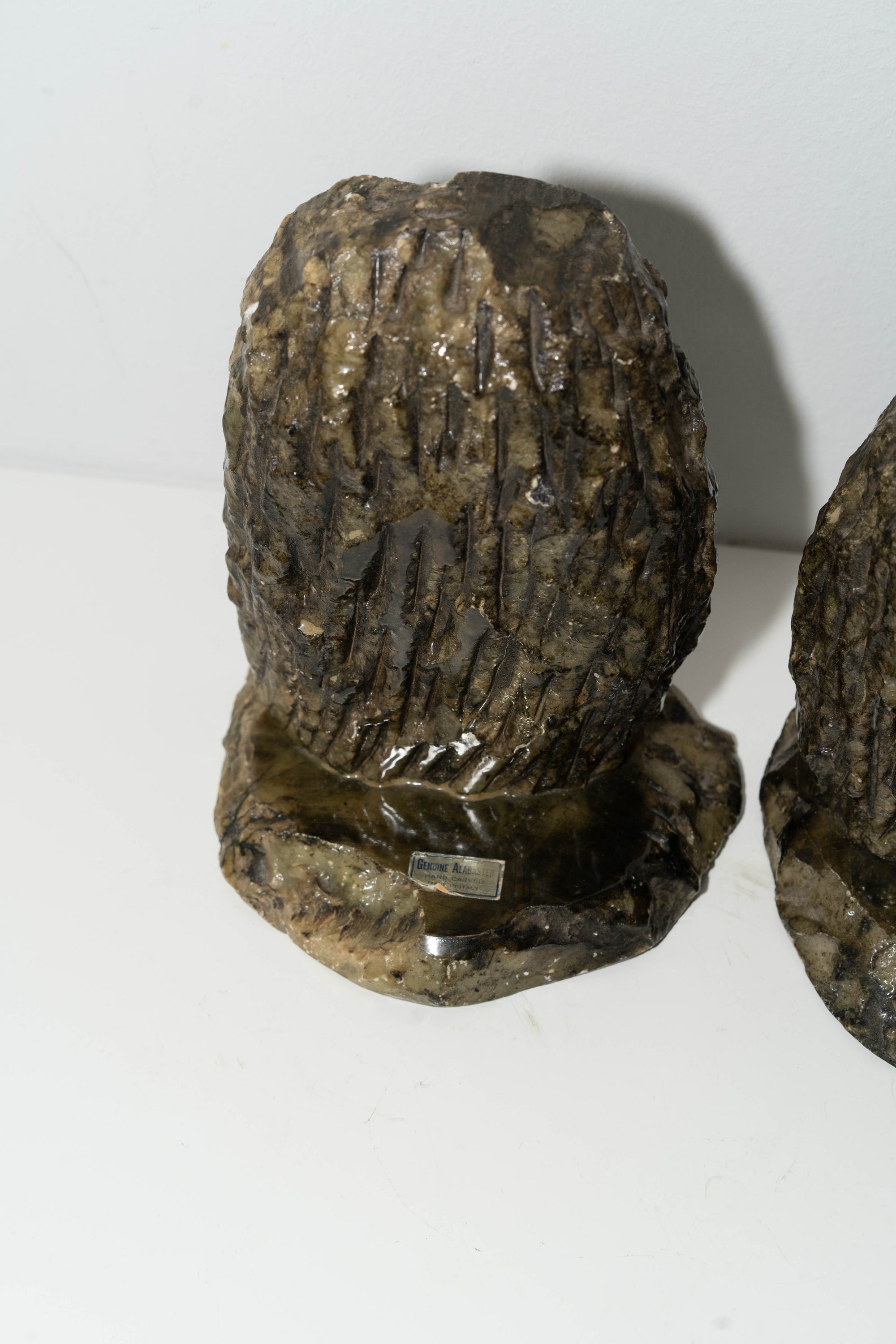 Italian Alabaster Bookends