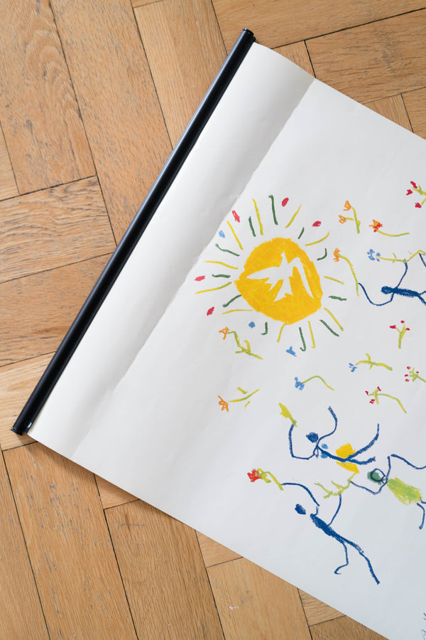 1981 Picasso and Catalunya Exhibition Poster