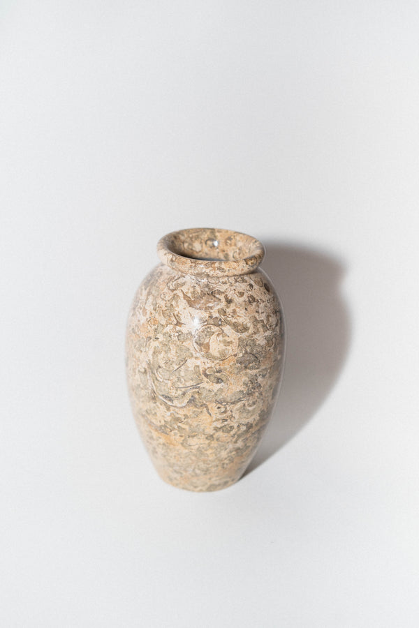 Fossil Stone Vase
