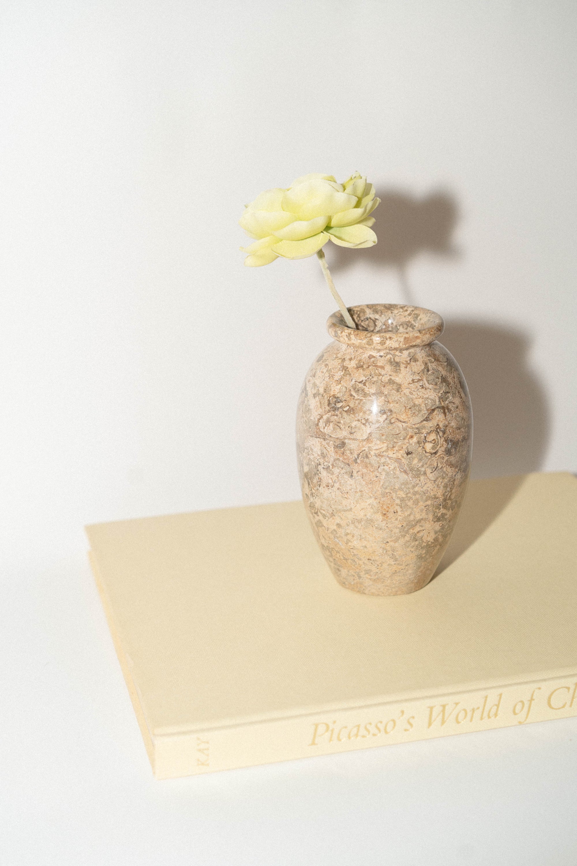 Fossil Stone Vase