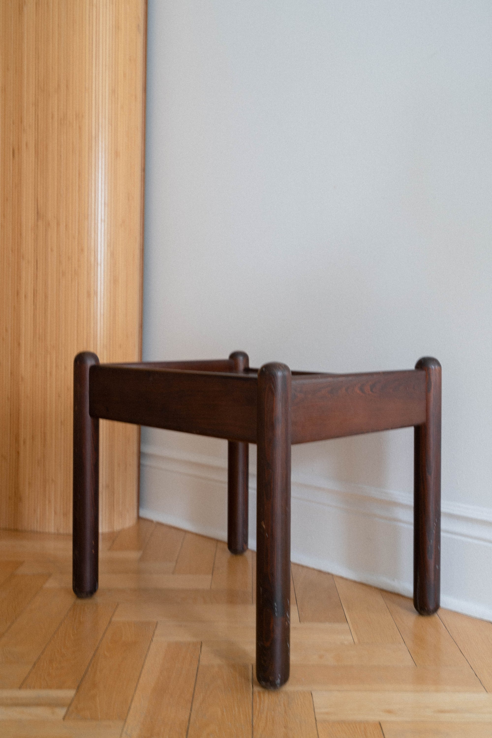 1970s Wood Side Table
