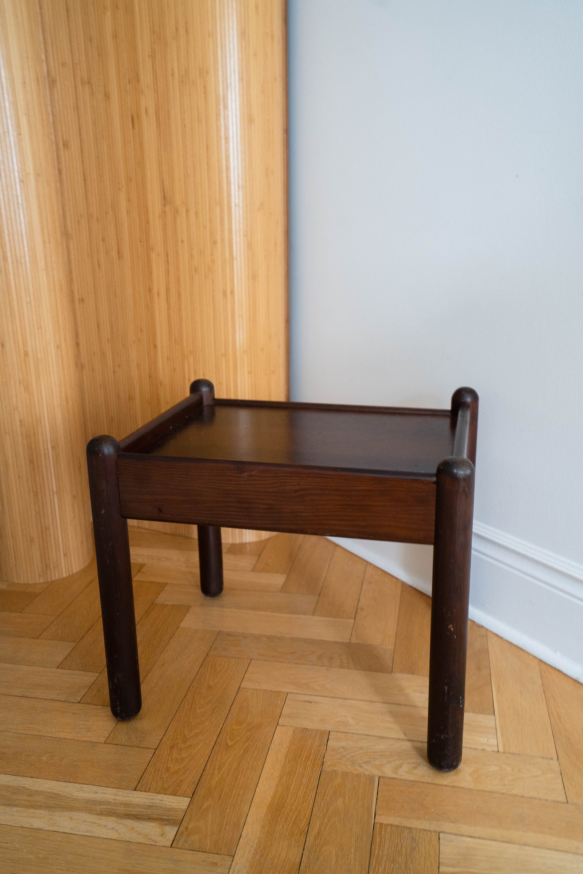 1970s Wood Side Table