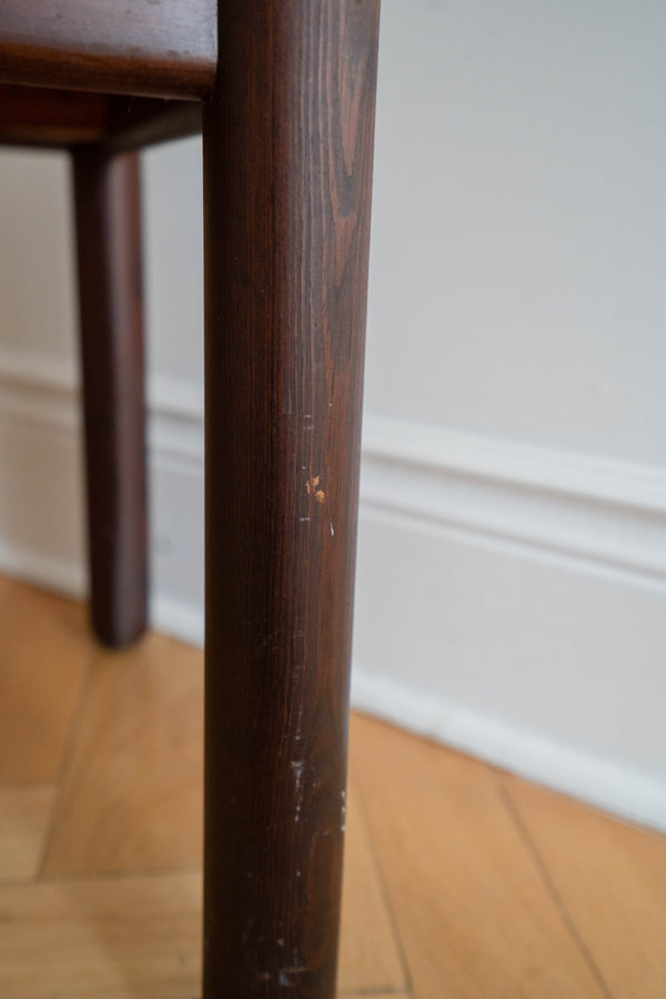 1970s Wood Side Table