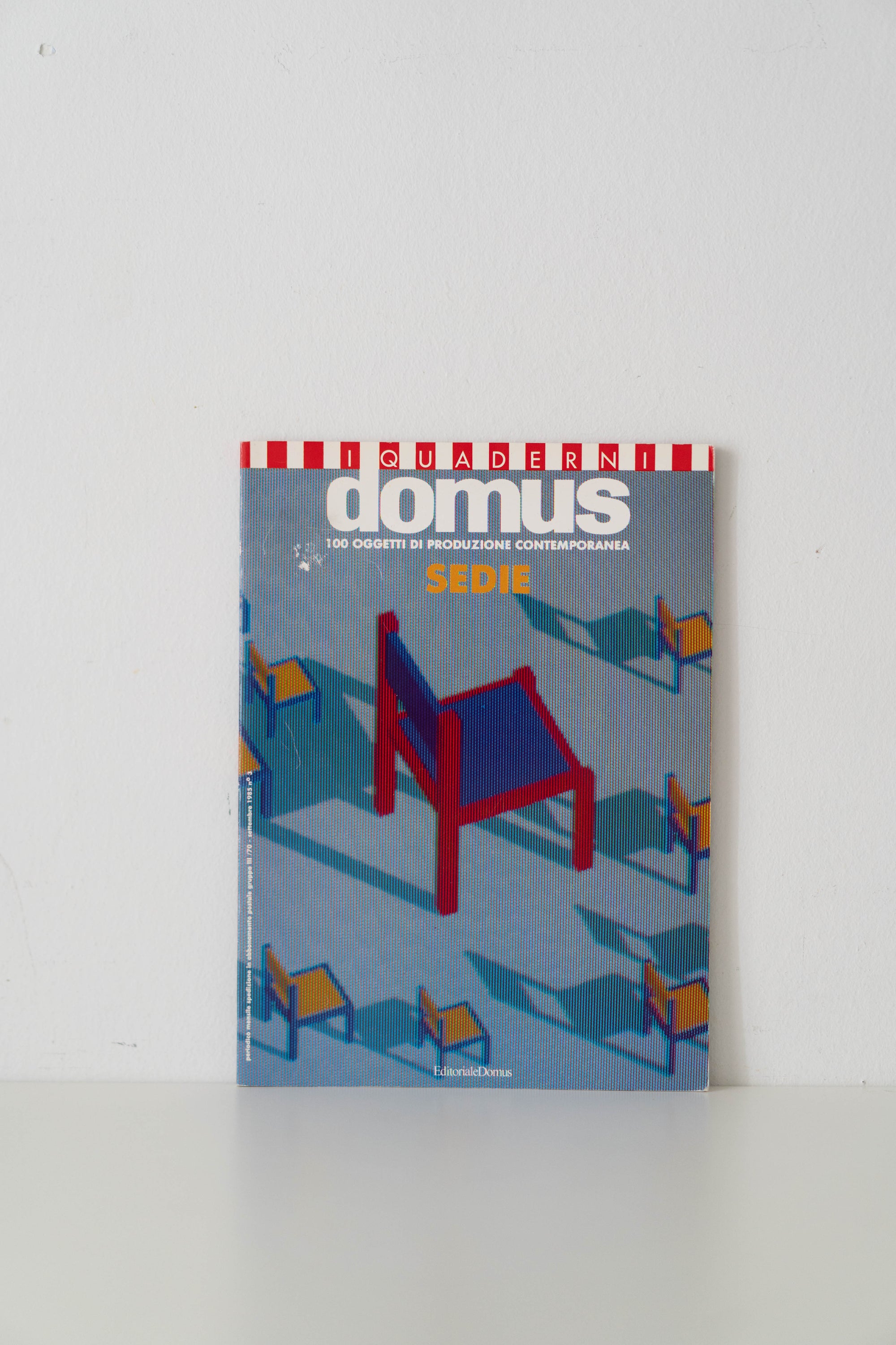 i Quaderni di Domus: Chairs 1984