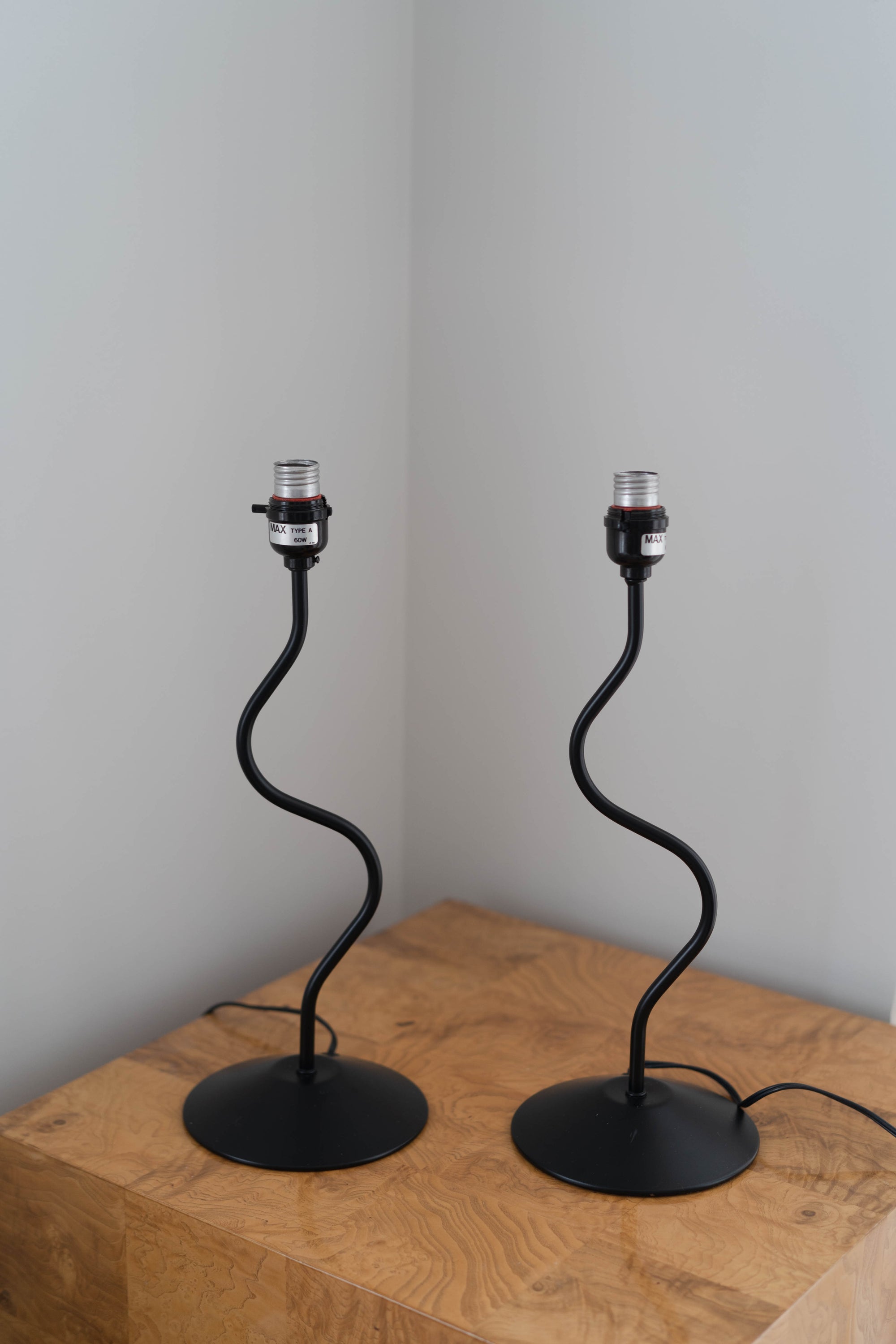 Squiggle Table Lamp Set
