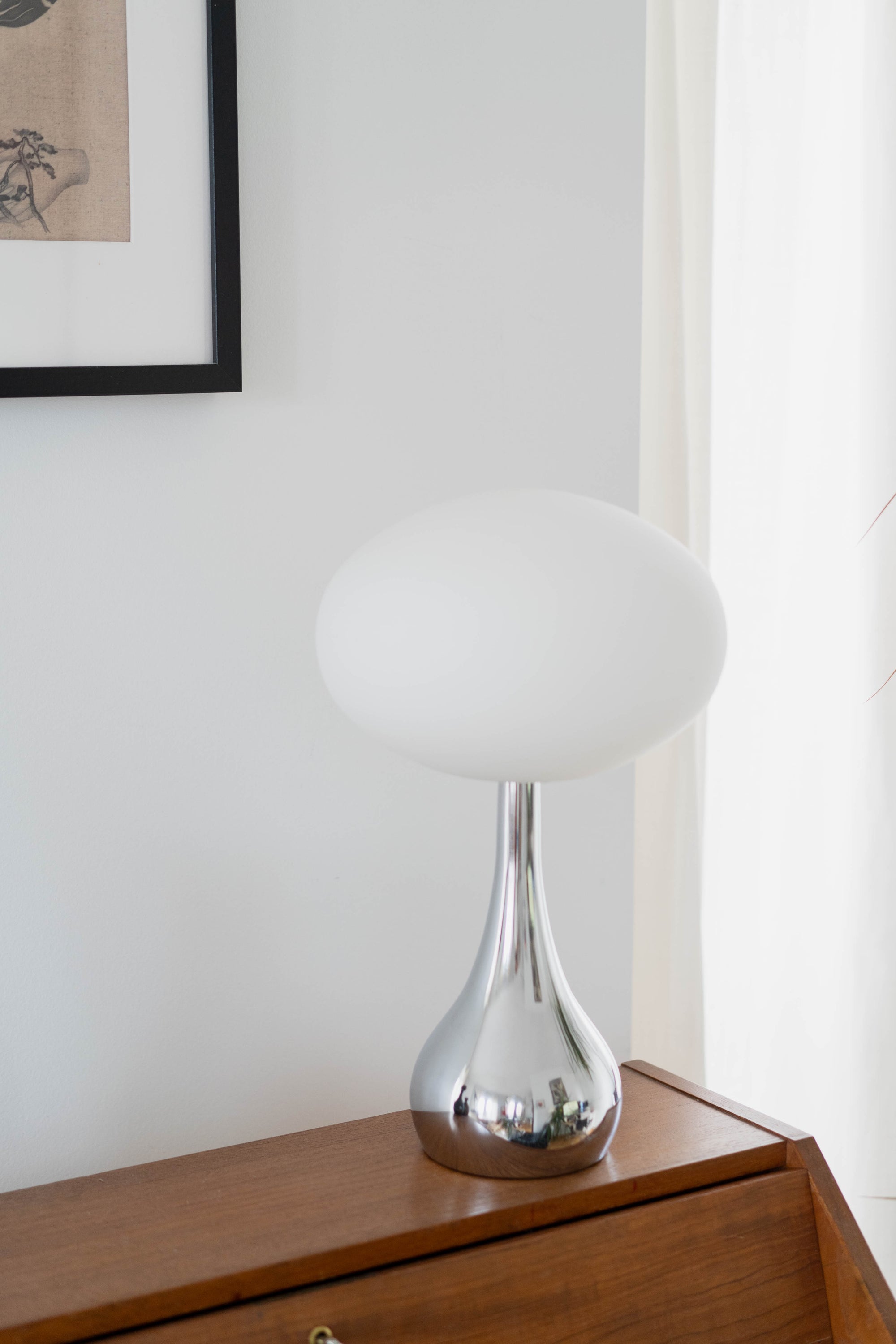 Laurel Chrome Table Lamp