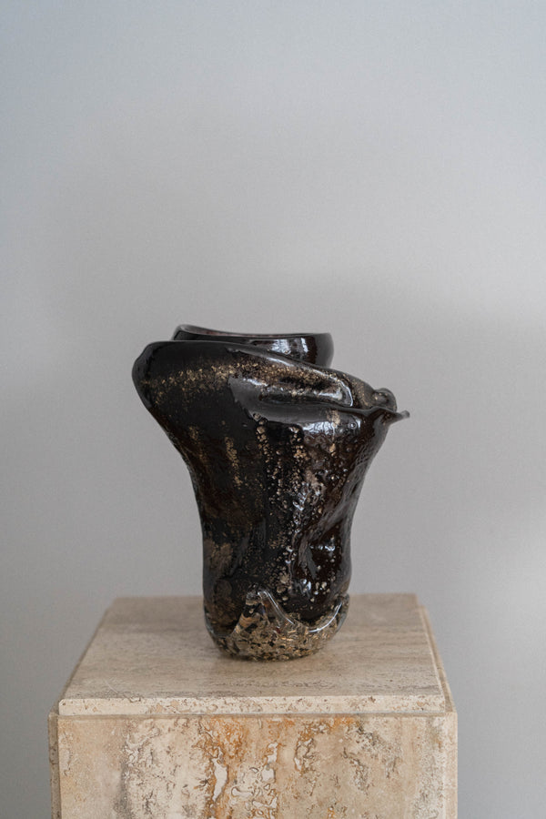 Handblown Sculptural Glass Vessel