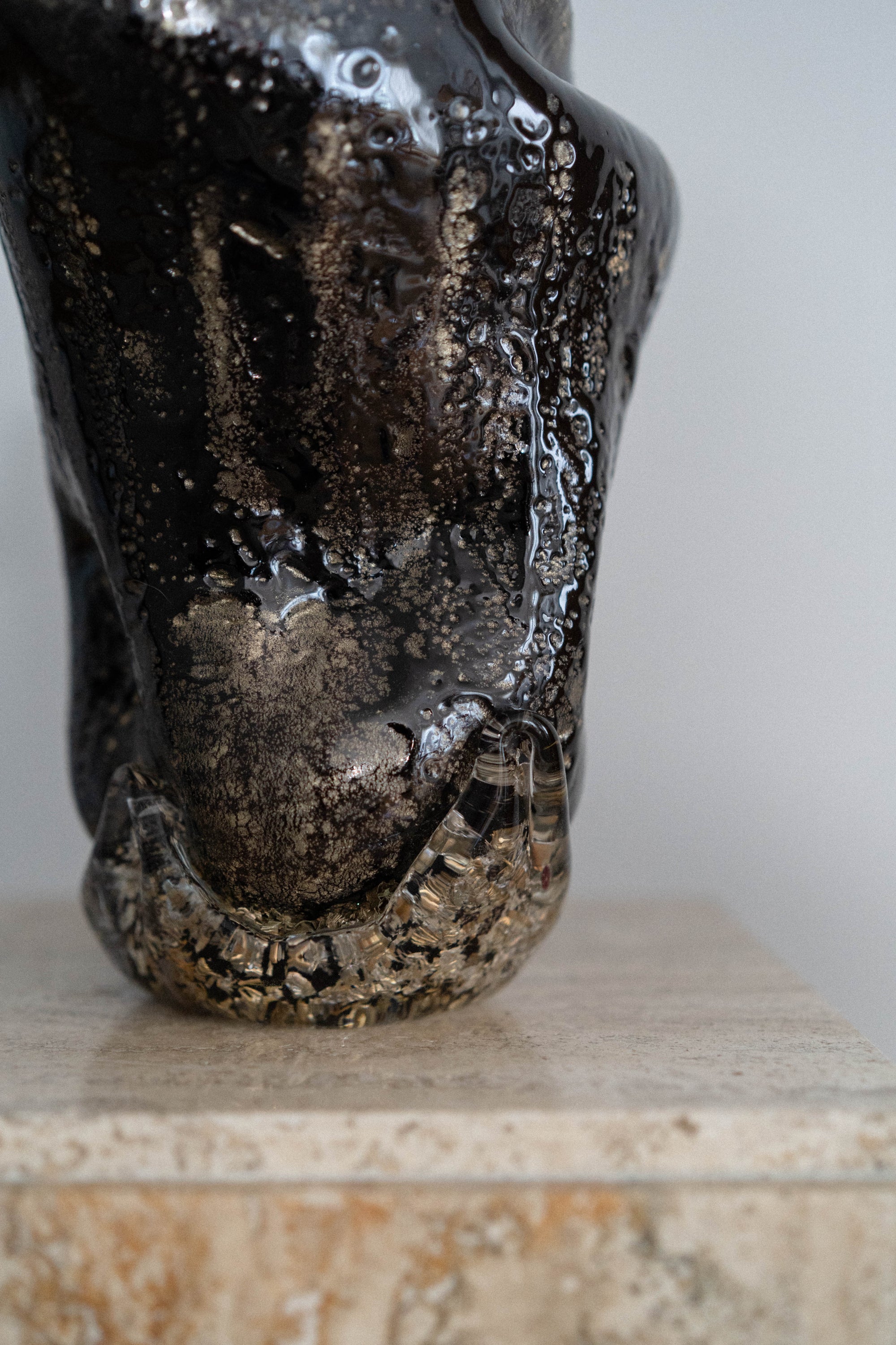 Handblown Sculptural Glass Vessel