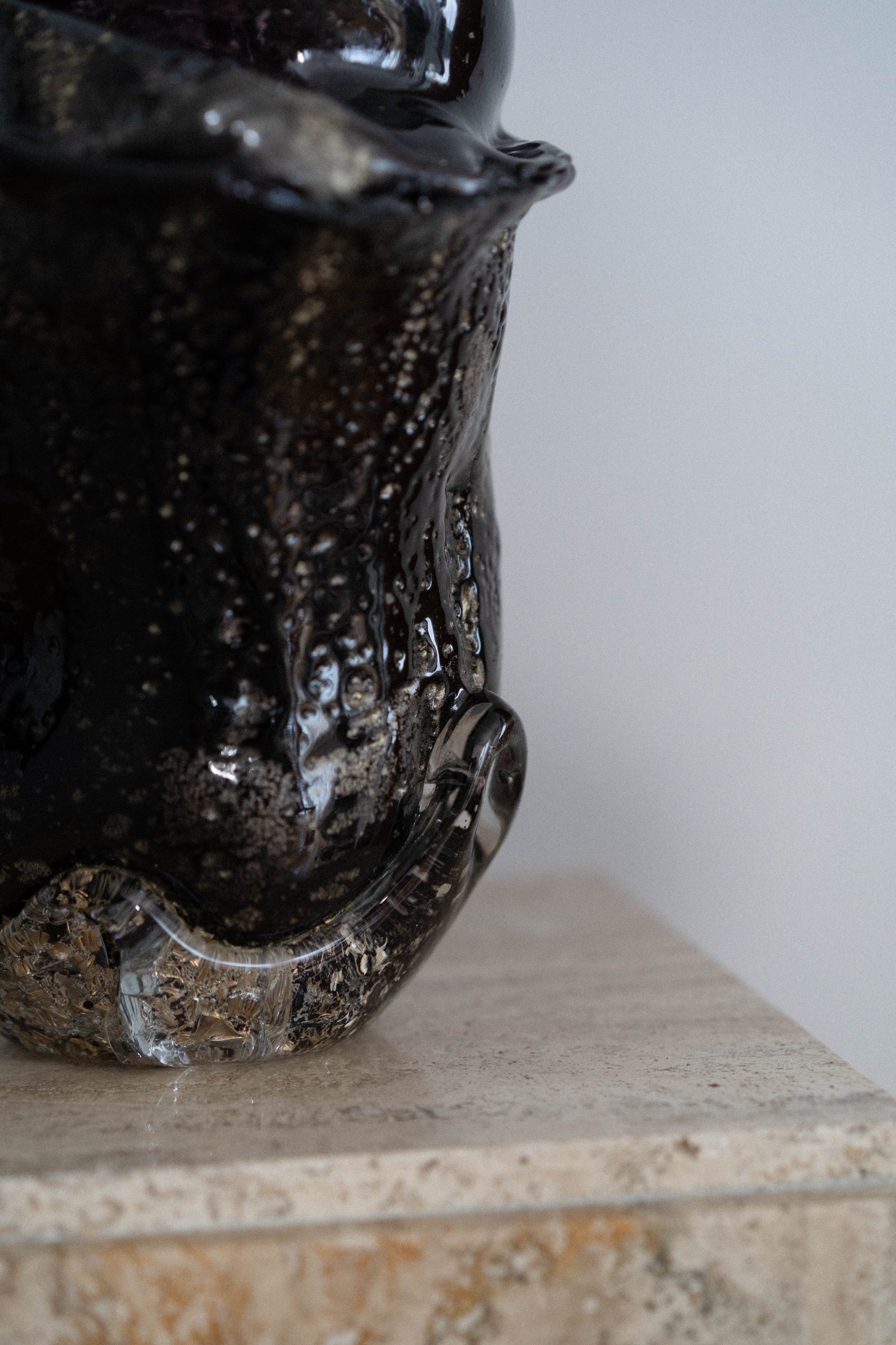 Handblown Sculptural Glass Vessel