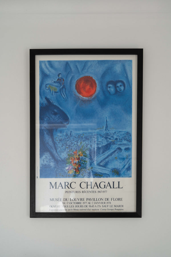 Chagall 1967–1977 Exhibition Poster