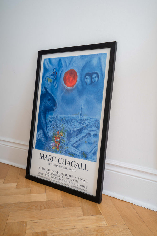 Chagall 1967–1977 Exhibition Poster