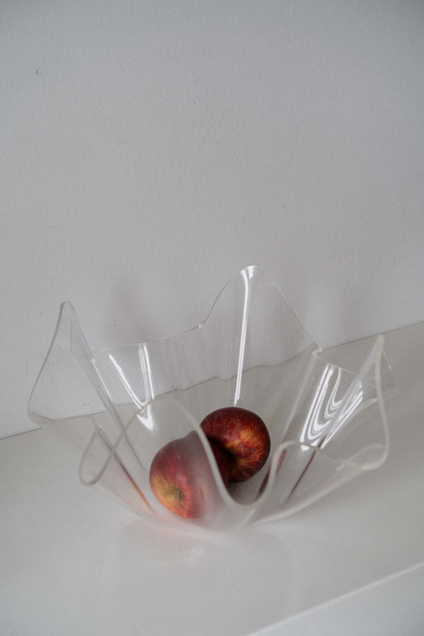 Acrylic Handkerchief Bowl