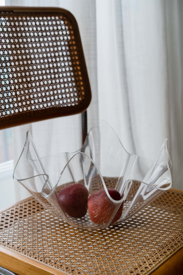 Acrylic Handkerchief Bowl
