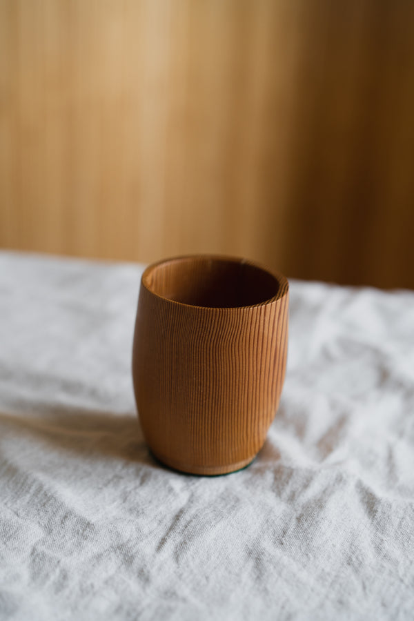 Turned Wood Vases