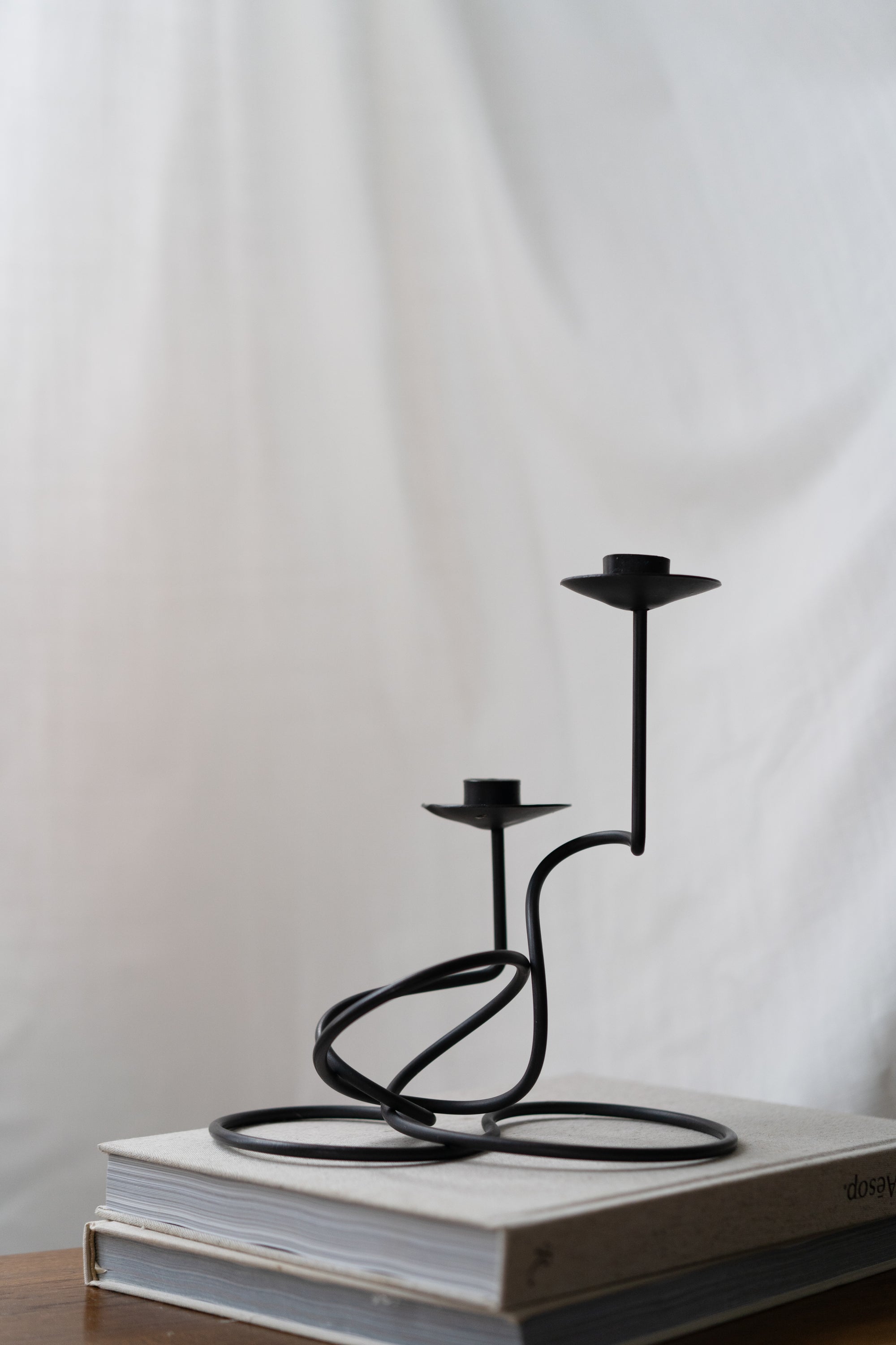 Squiggle Candelabra