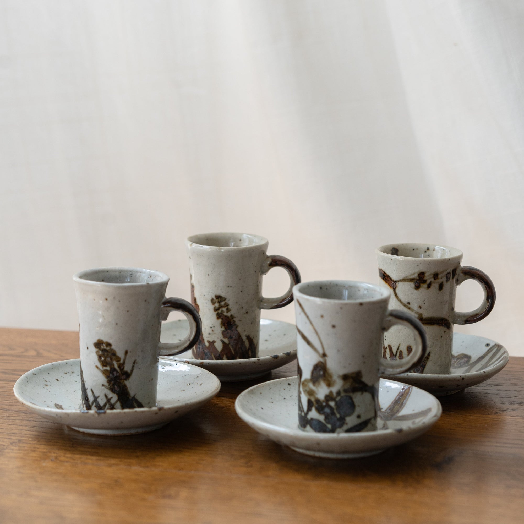 Pottery Espresso Set