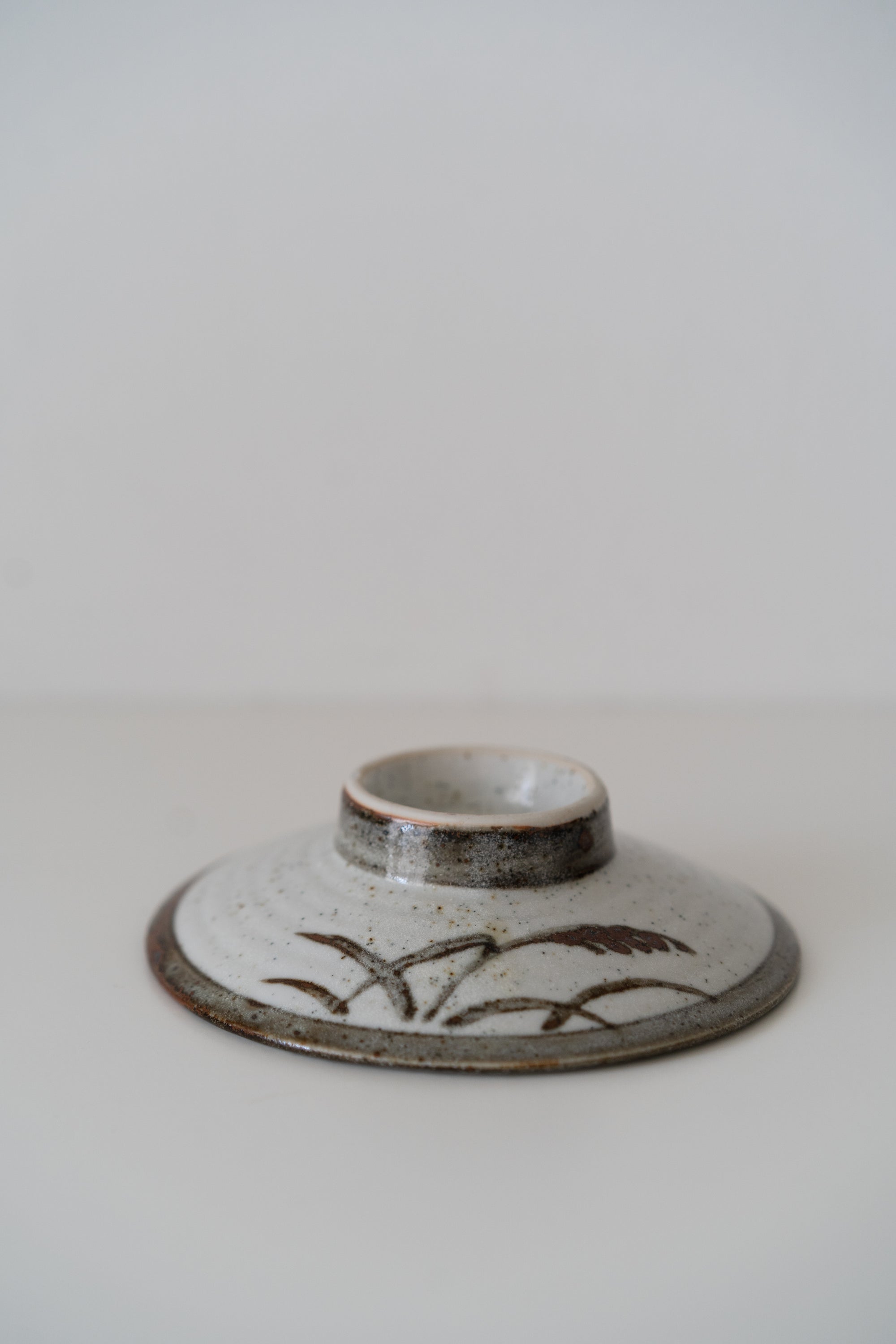 Speckled Pottery Plates