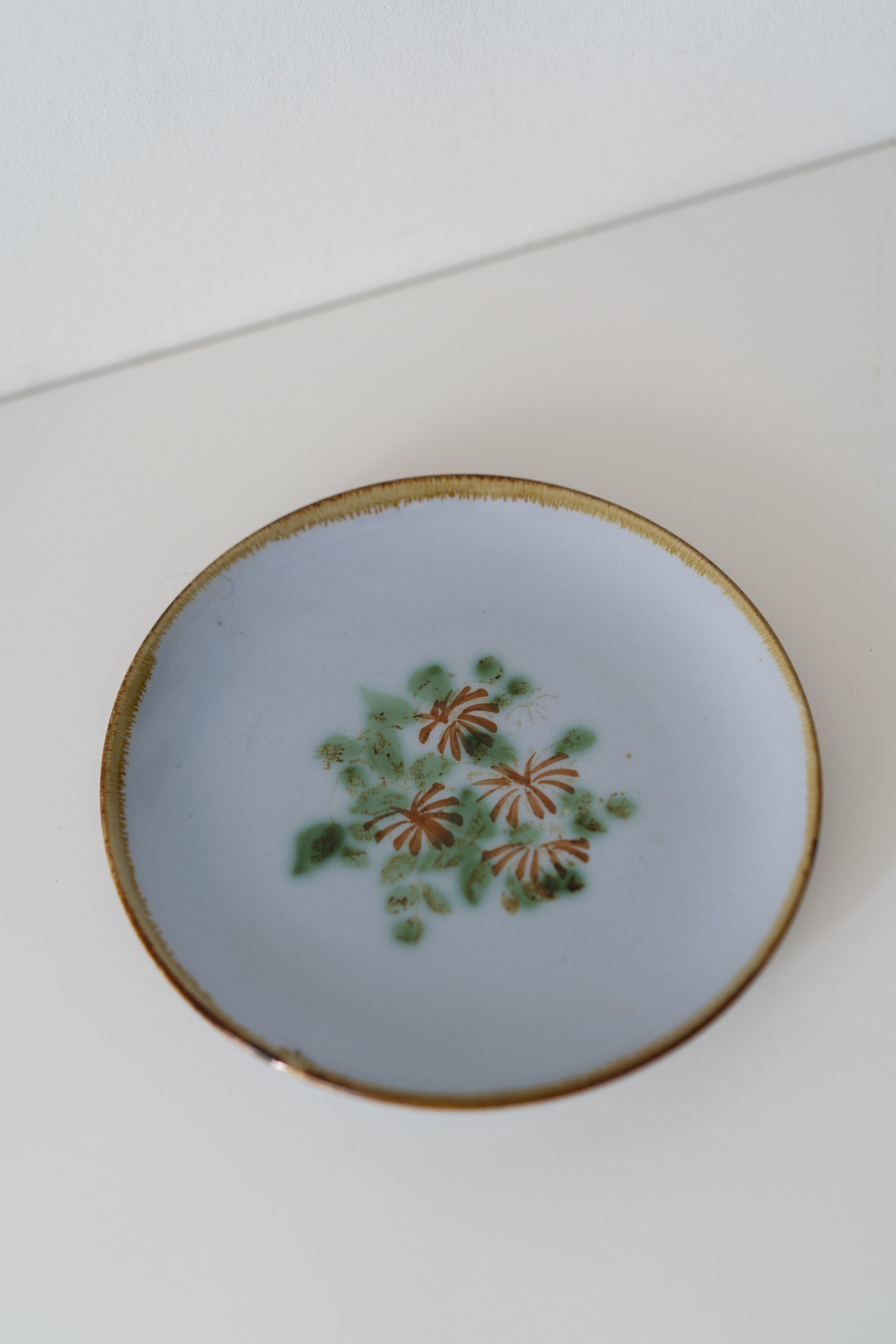 Hand-painted Japanese Ceramic Dinner Plate