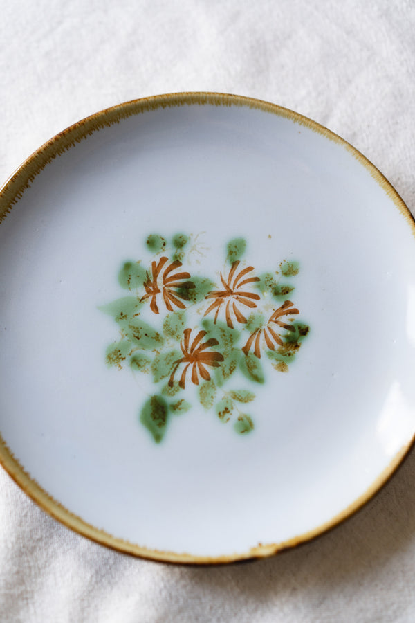 Hand-painted Japanese Ceramic Dinner Plate