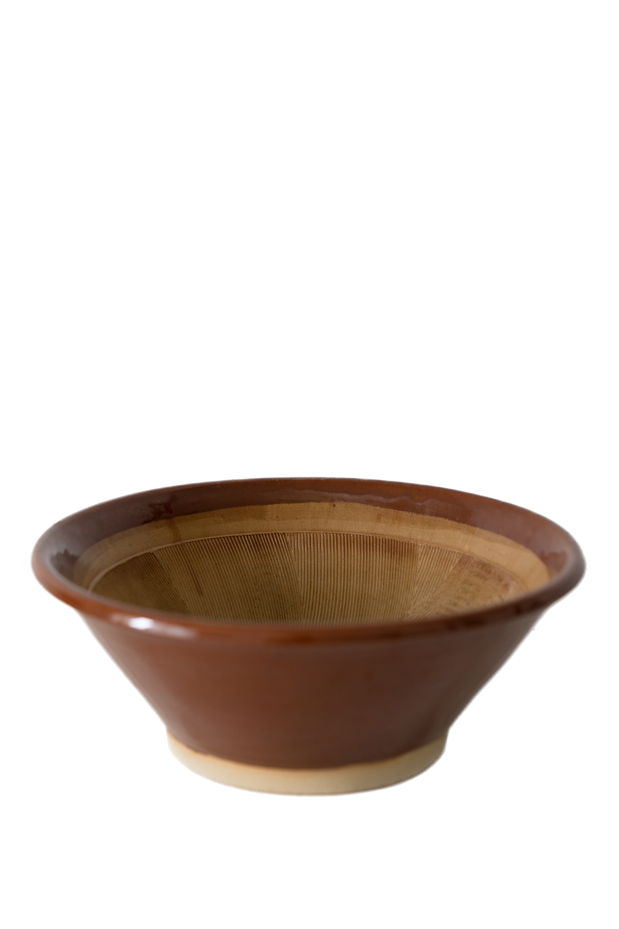 Stoneware Japanese Suribachi Bowl