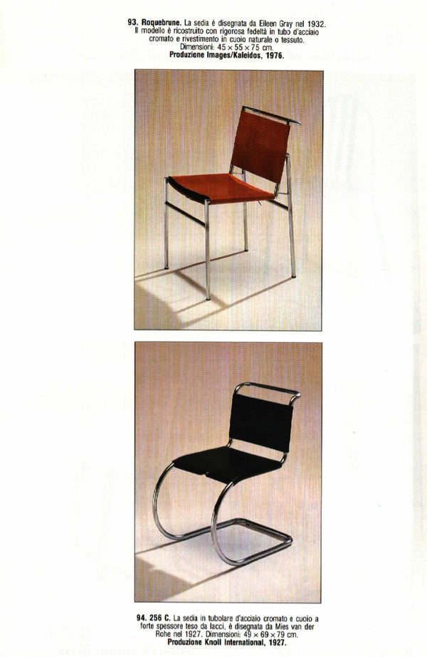 i Quaderni di Domus: Chairs 1984