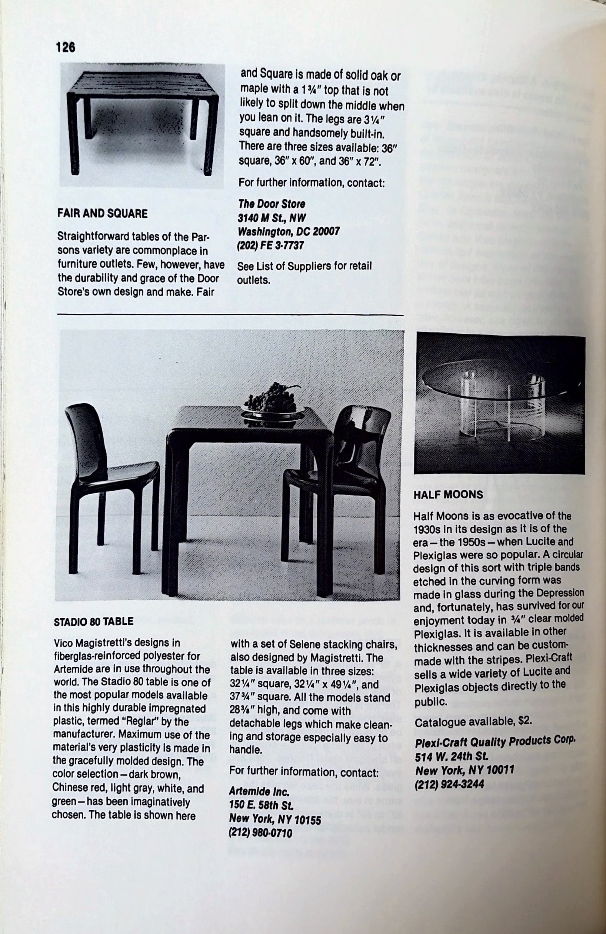 The Catalogue of Contemporary Design 1983