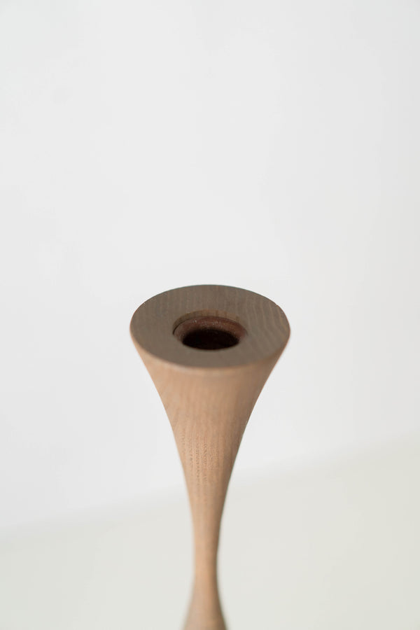 Oak Candle Holder