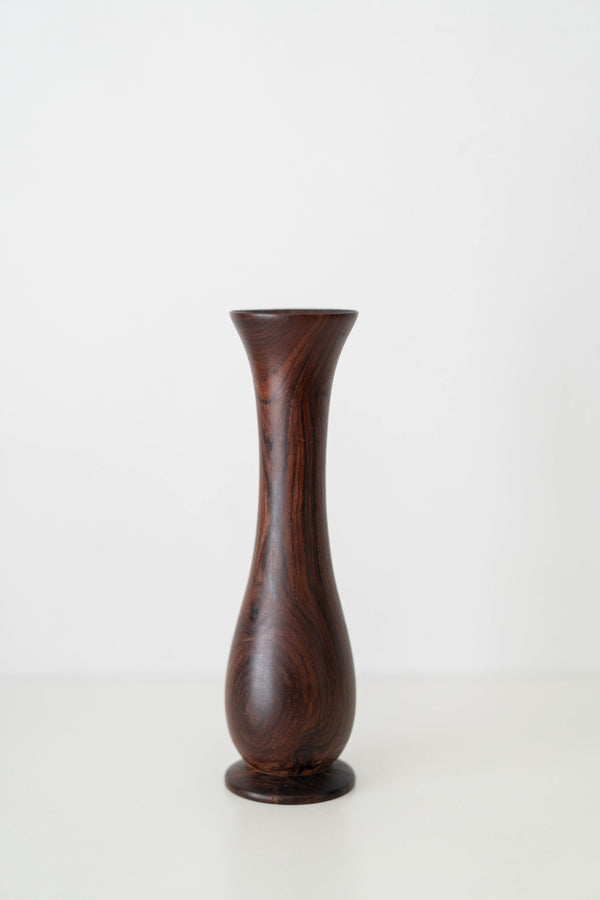 Rosewood Bud Vase