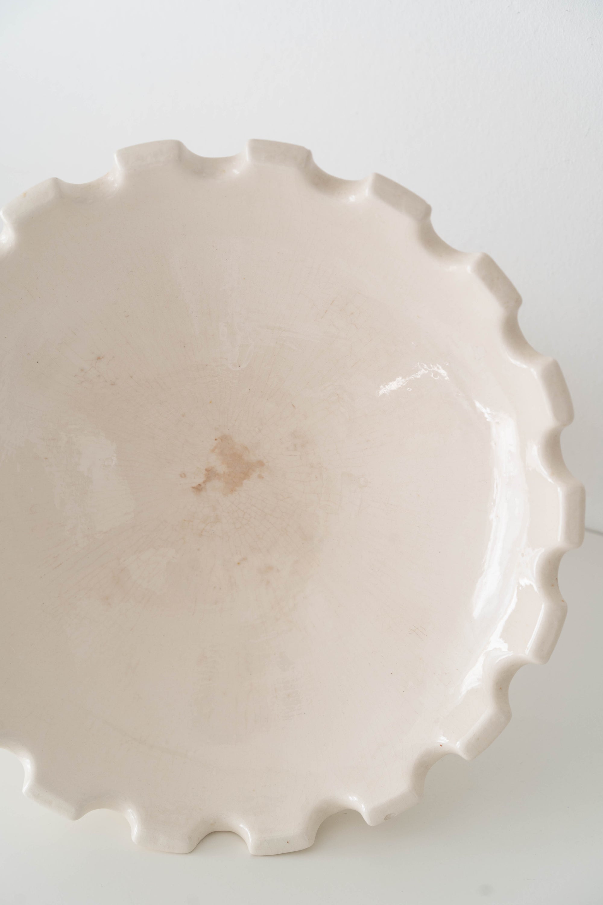 Ceramic Pedestal Fruit Bowl
