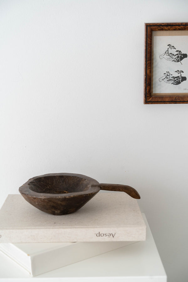 Hand Carved Wood Bowl