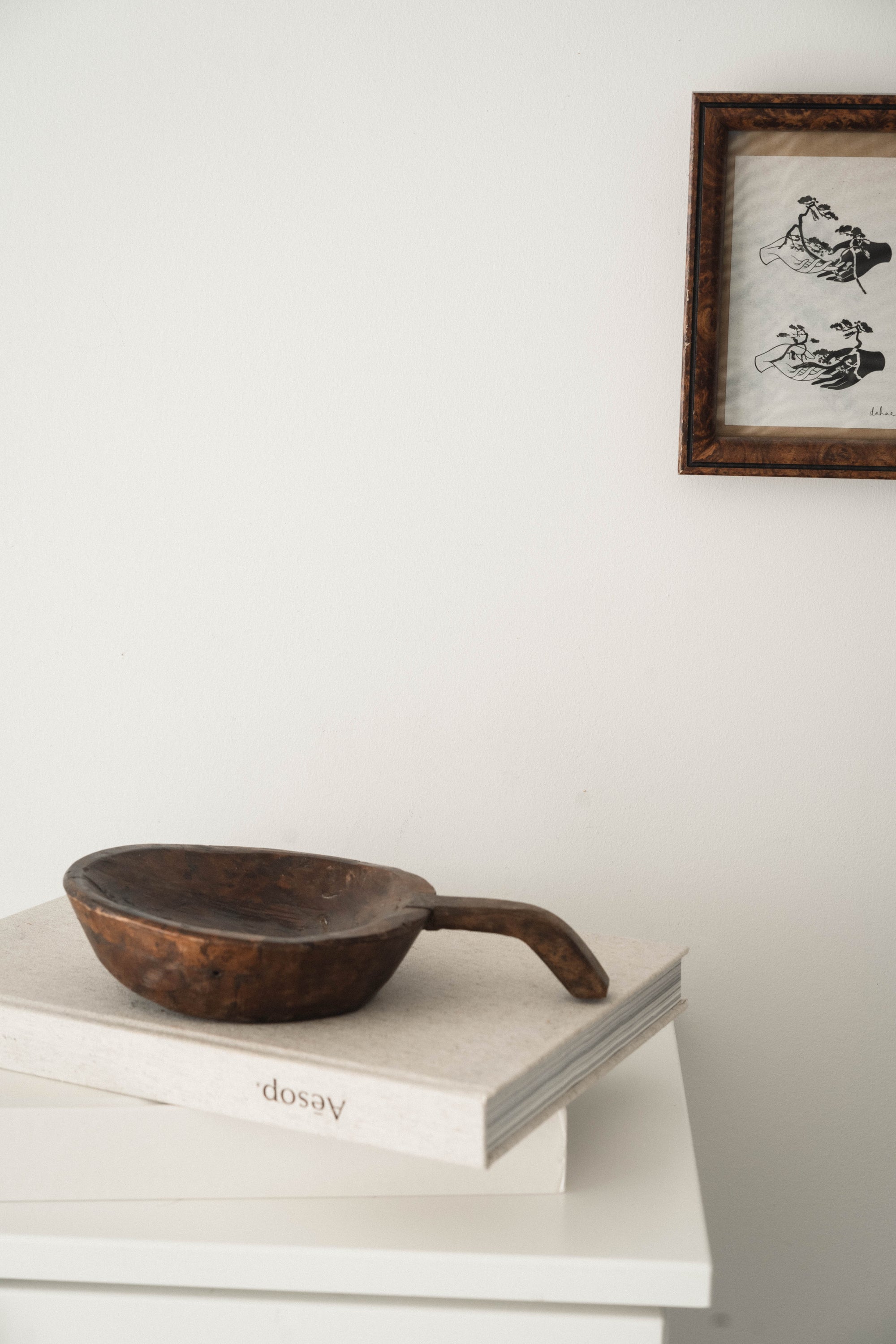 Hand Carved Wood Bowl