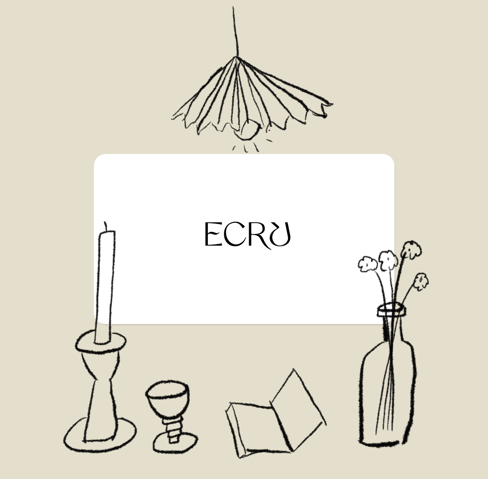 Ecru Vintage Gift Card