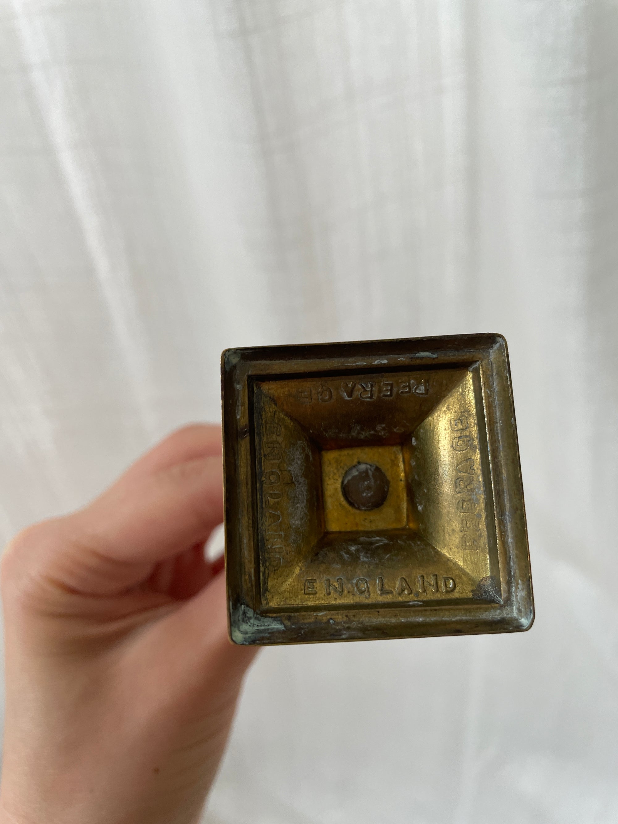 Small Brass Candlestick