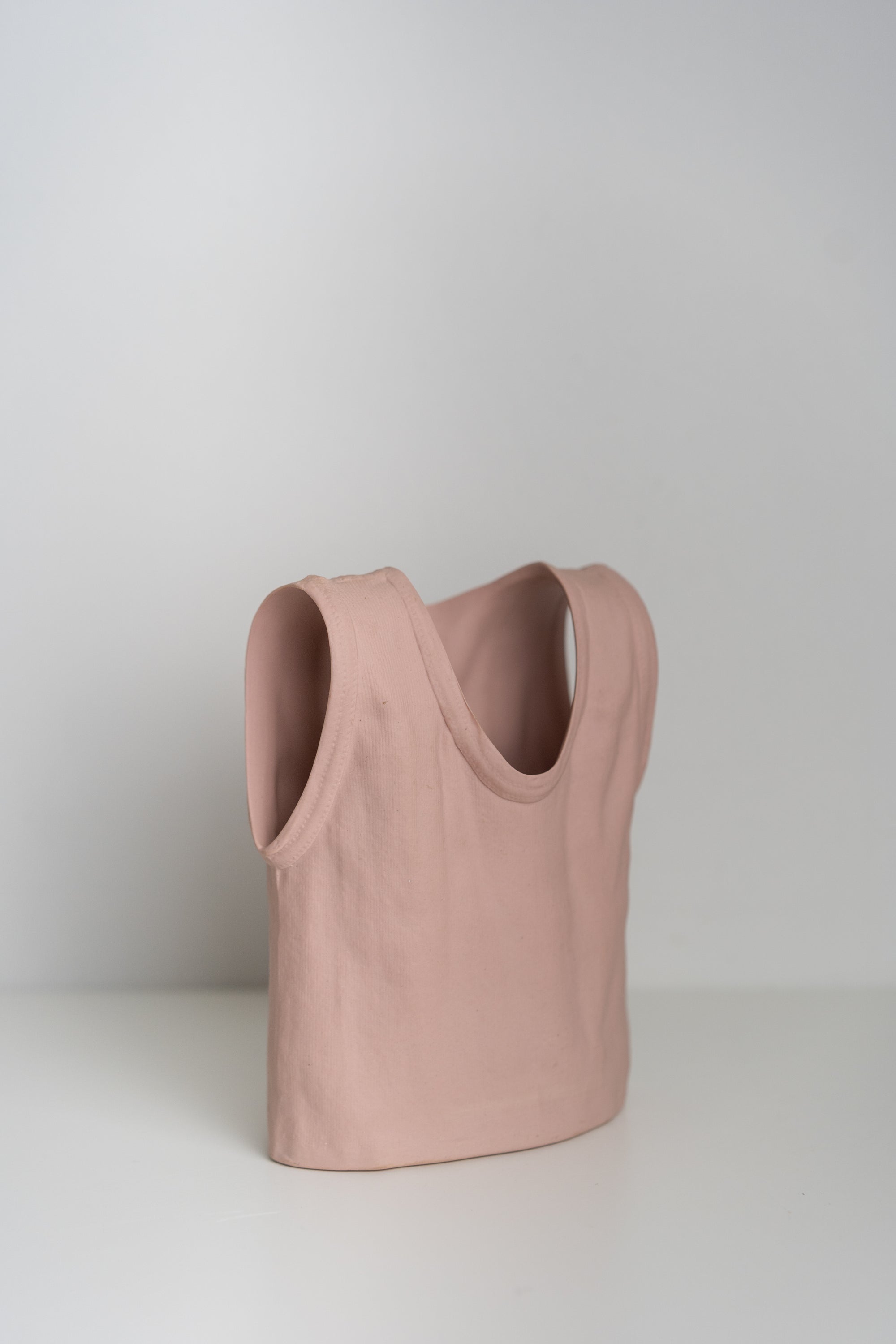 Michael Harvey Pink Shirt Vase