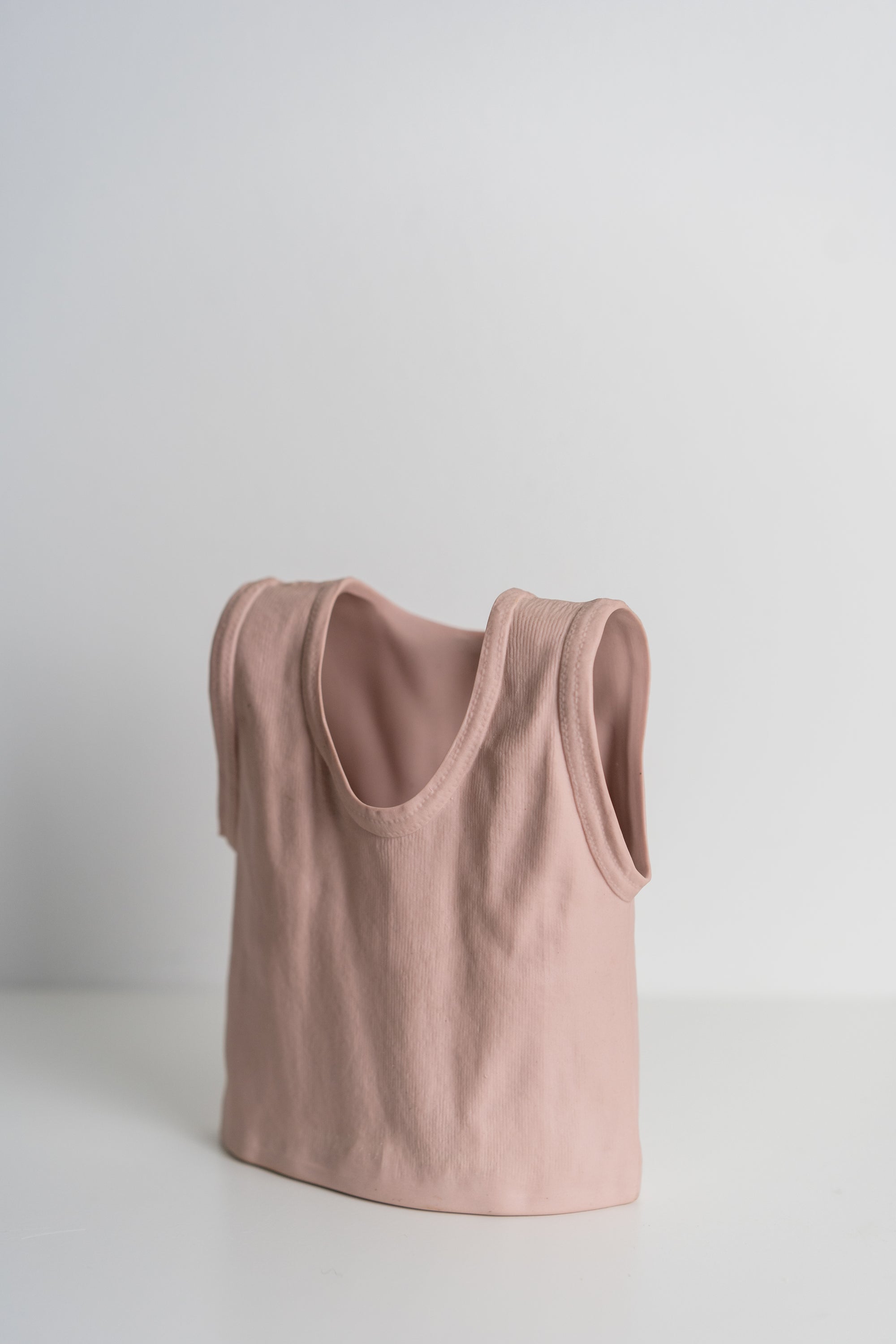 Michael Harvey Pink Shirt Vase