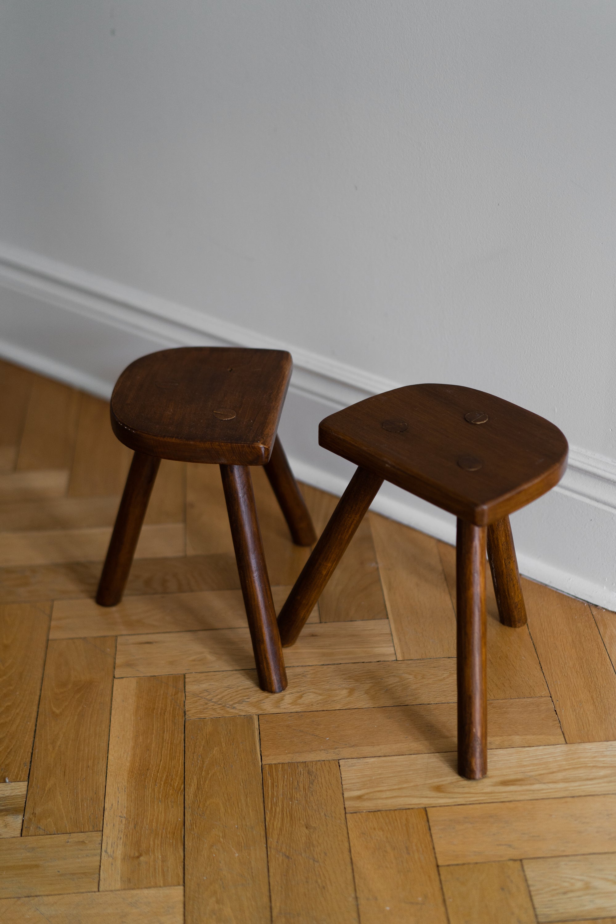 Brutalist Tripod Milking Stool