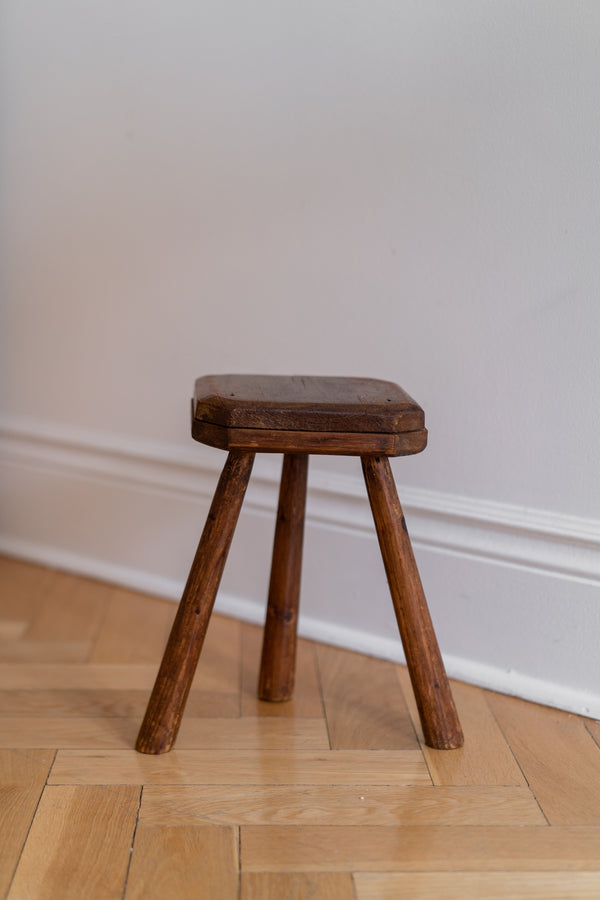 Brutalist Tripod Milking Stool
