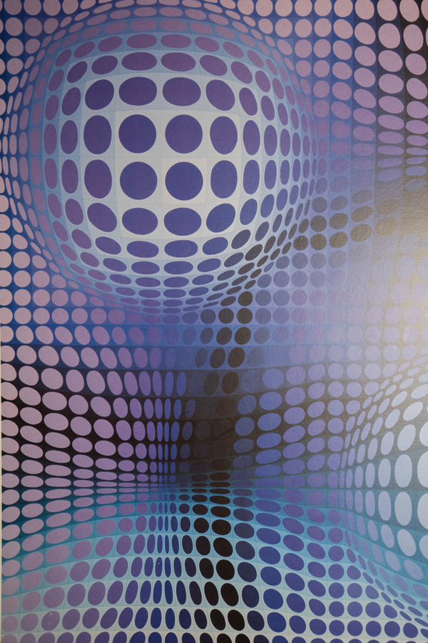 Victor Vasarely 'Feny' poster (1973)