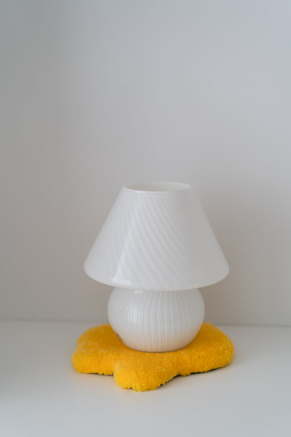 Baby Murano swirl mushroom lamp