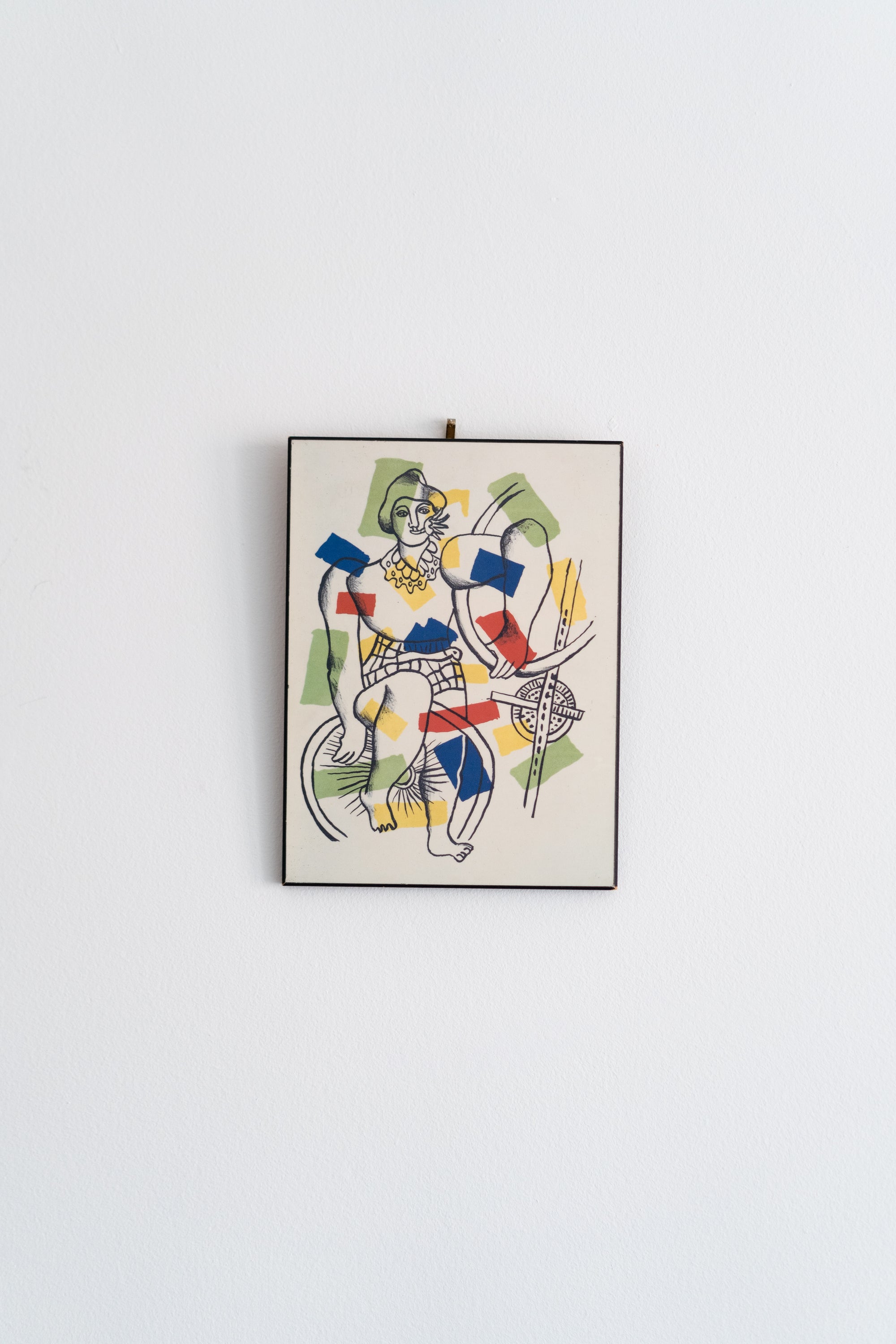Plaque mounted art prints (Léger, Matisse, Miró)