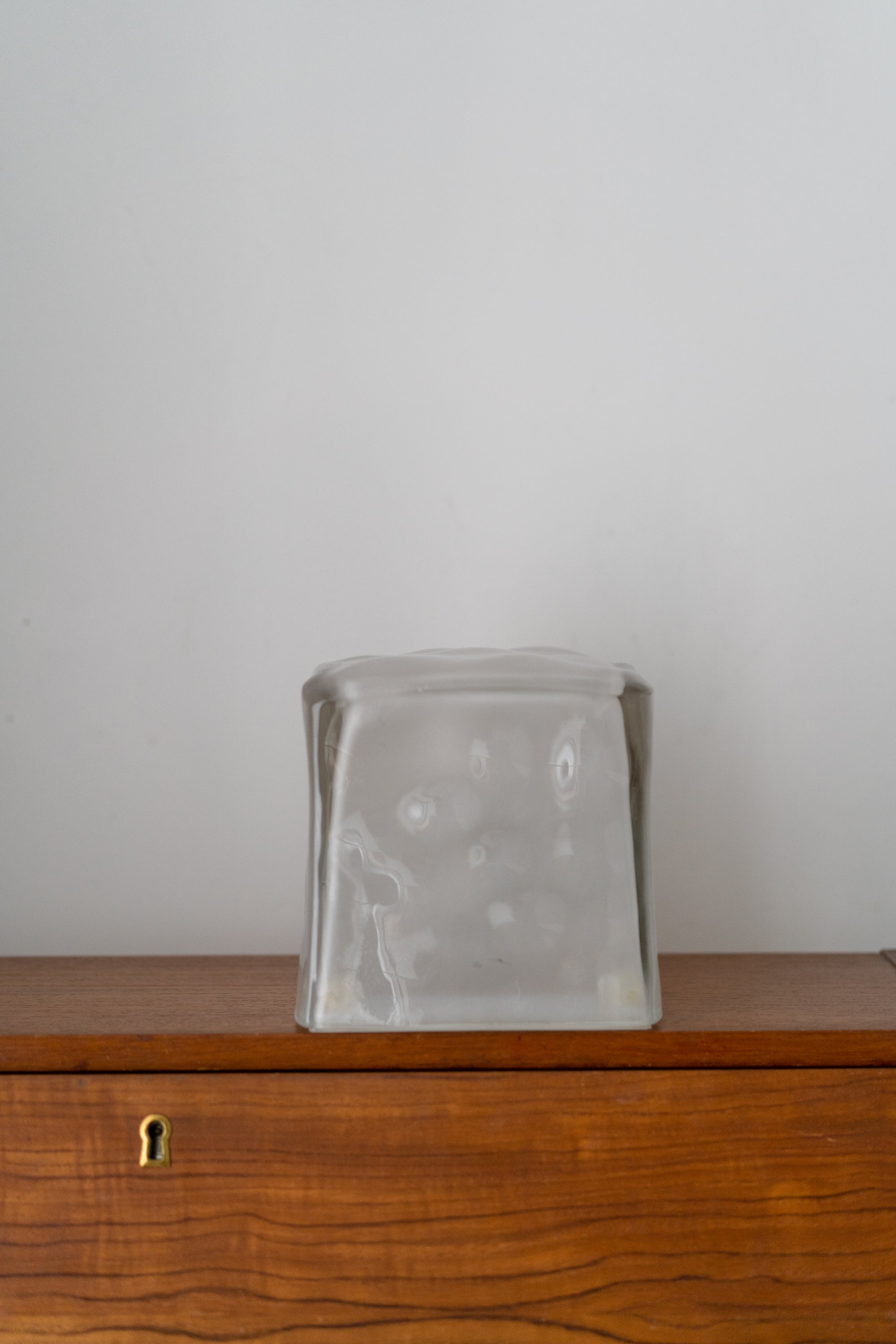 IKEA Iviken frosted ice cube lamp