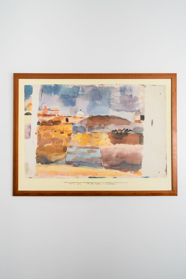 Paul Klee 'Before the Gates of Kairouan' (1914)