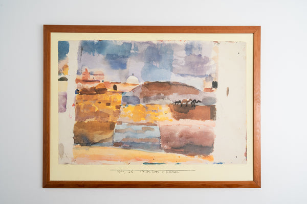 Paul Klee 'Before the Gates of Kairouan' (1914)